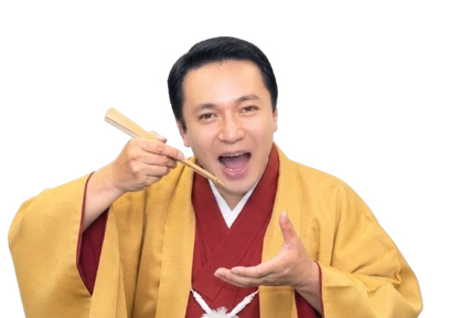 三遊亭楽春（さんゆうてい らくはる）氏（落語家 真打）