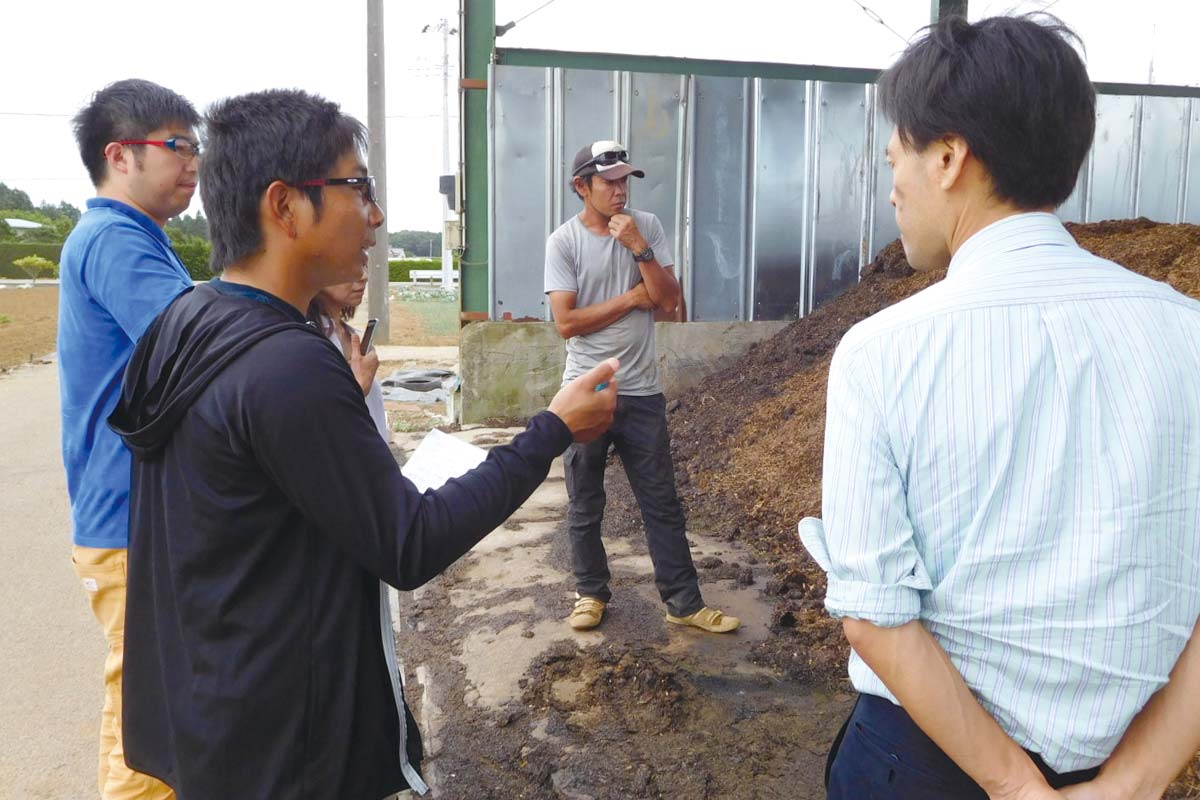 産地学習会の様子
