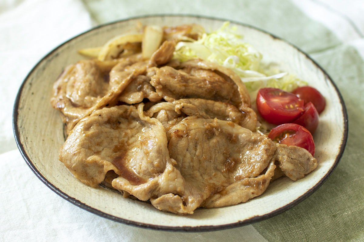 豚ロースの生姜焼き