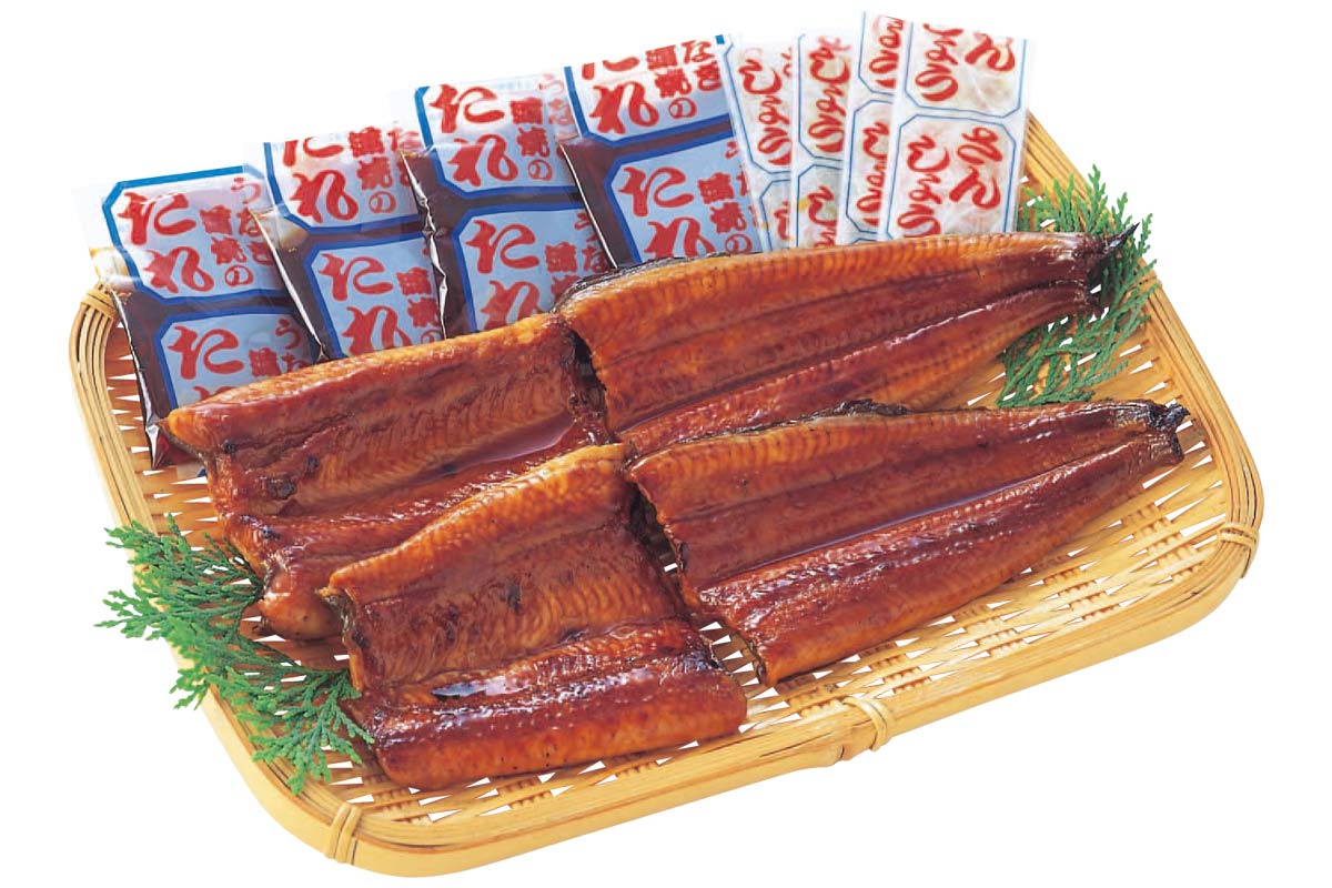 大隅産うなぎ蒲焼・カット4枚