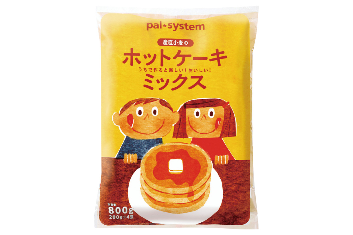 産直小麦のホットケーキミックス