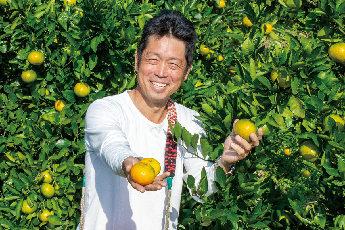 さんまる柑橘同志会 波床(はとこ)彰文さん