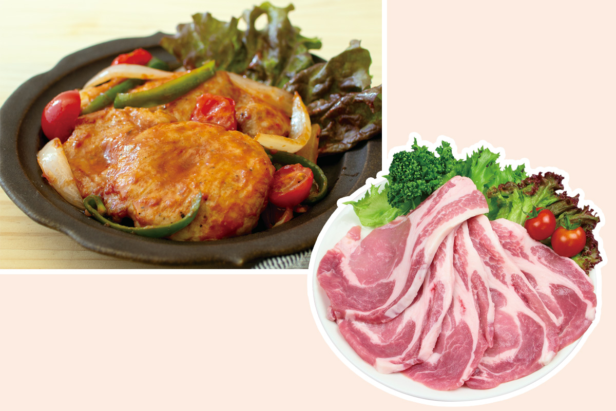豚ロースソテー肉