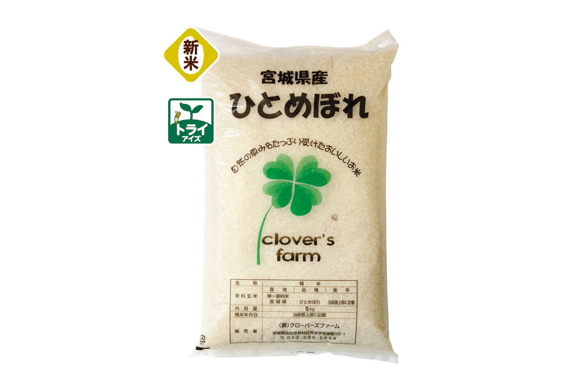 新米宮城のトライ・ひとめぼれ