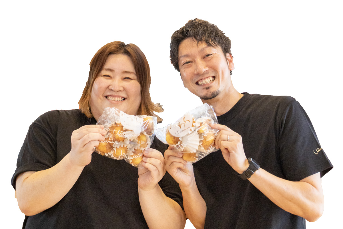 みんなの輪わ・は・わ大衡職員 鈴木さん(左)と管理者の大和田さん(右)