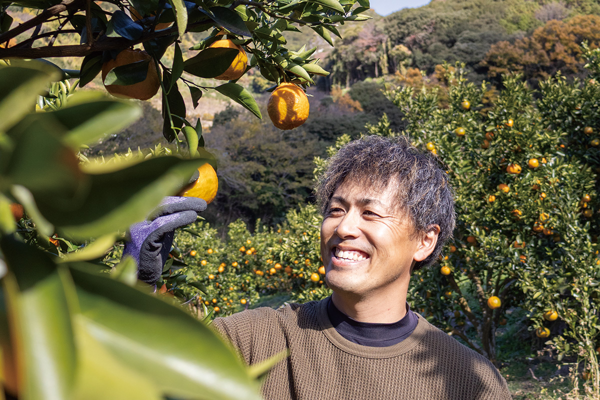 無茶々園・生産者の宇都宮司さん