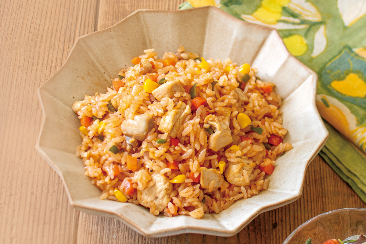 とんでもチキンライス