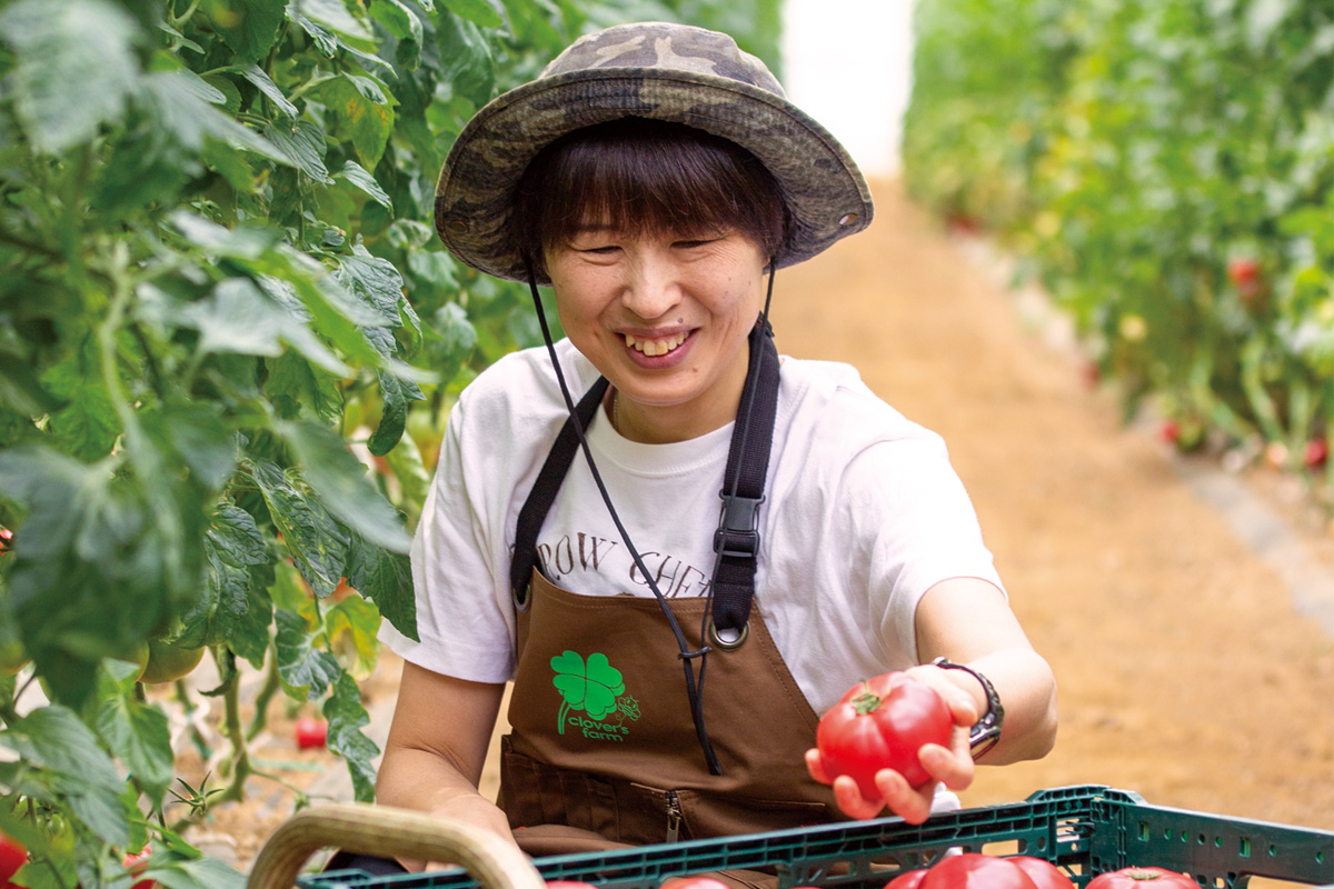 七郷みつば会 尾崎裕香さん