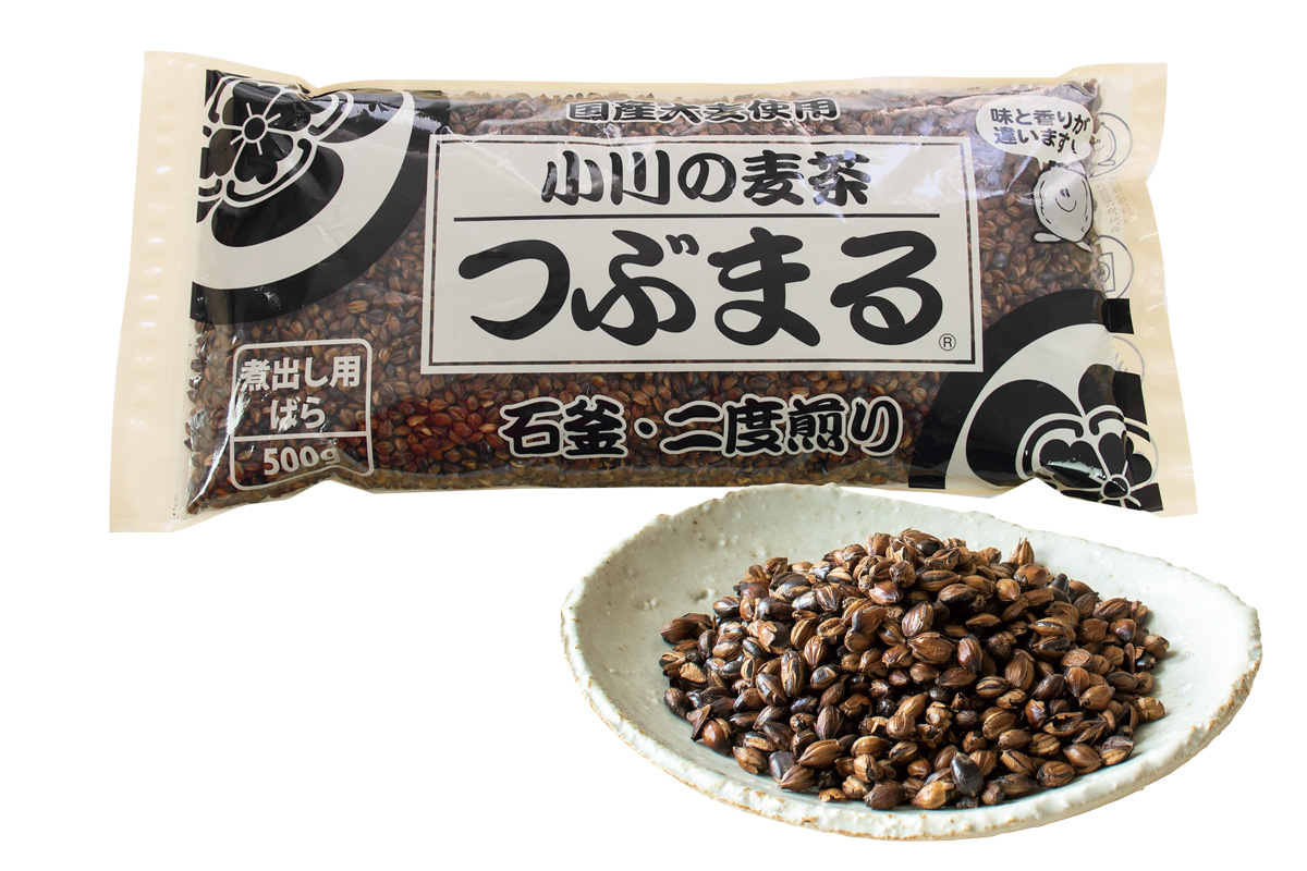 小川の麦茶つぶまる