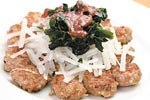 肉だんごの梅だれ風味