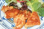 鶏ムネ正肉のソース