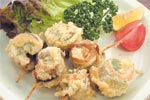 あじの巻き巻き揚げ