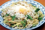 春野菜のあっさりパスタ