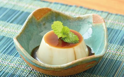ブランマンジェ風胡麻プリン