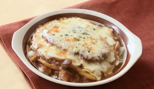 カレーハンバーグドリア
