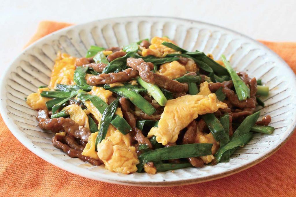 チリライム細切り牛肉のレシピ