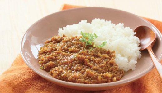 野菜たっぷりキーマカレー
