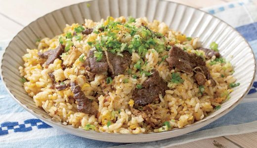 牛肉のネギ塩チャーハン
