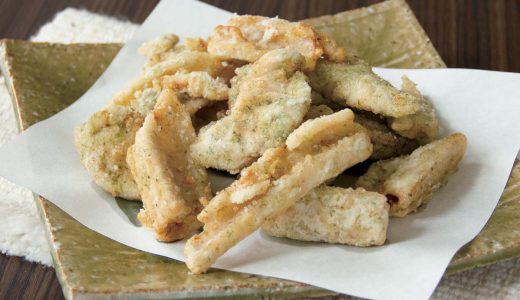 鶏とれんこんの磯辺揚げ