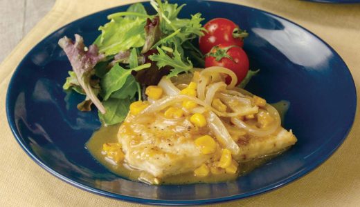 メカジキのコンソメバターソテー