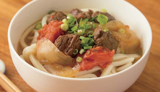 あっさり牛肉トマト麺