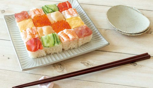 彩りモザイク寿司