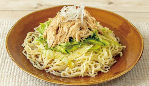 ゆで鶏のごまだれ麺