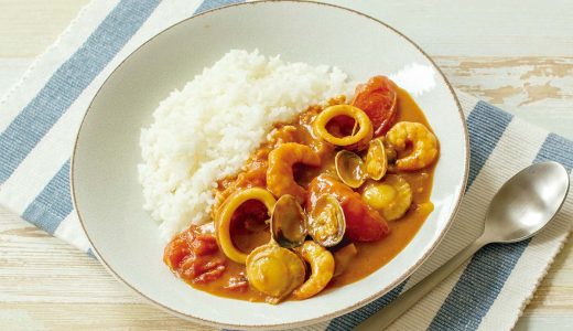 フレッシュトマトのイタリアンシーフードカレー