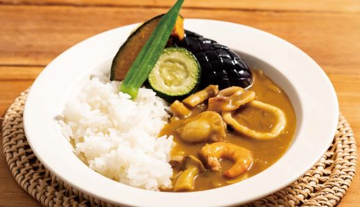 夏野菜シーフードカレー