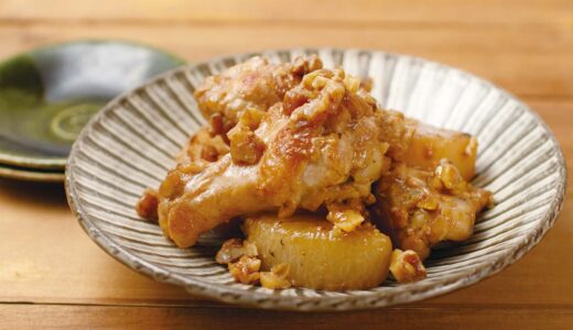 鶏と大根のくるみ味噌煮