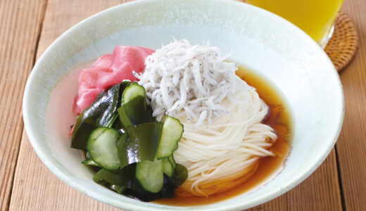 しらすとわかめのさっぱり麺