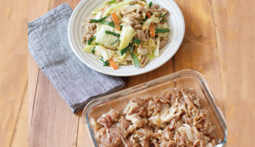 豚肉のにんにく醤油漬け