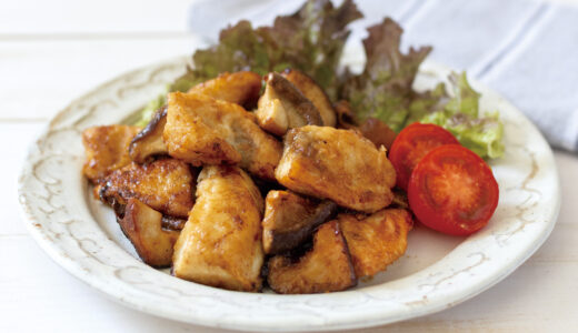 メカジキの照り焼きバター炒め