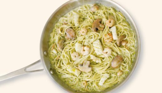 クリームジェノベーゼパスタ