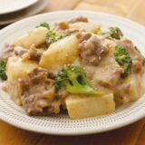 牛肉と長芋のごまみそ煮