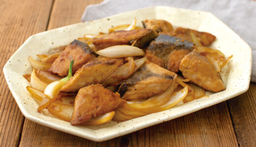 ぶりの生姜焼き