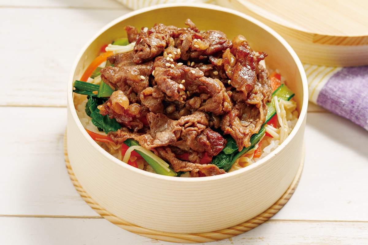 ビビンバお弁丼
