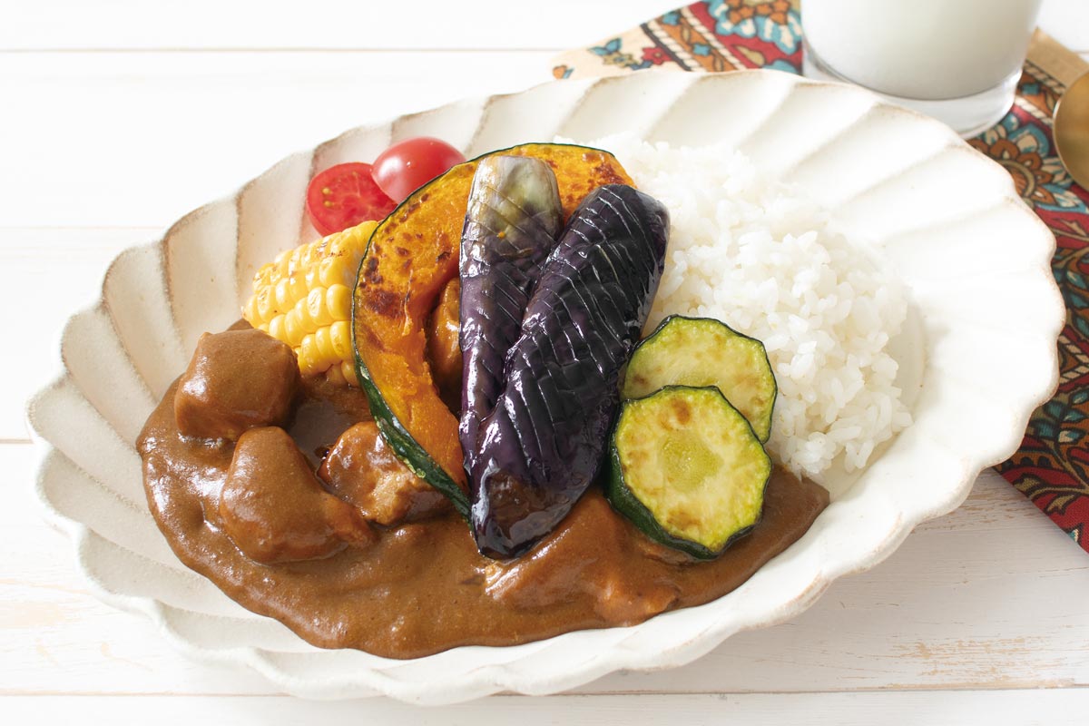夏野菜たっぷりカレー