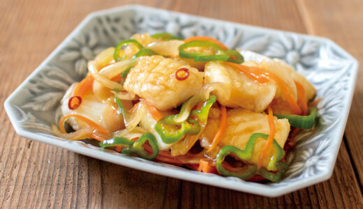 いかと野菜の南蛮漬け