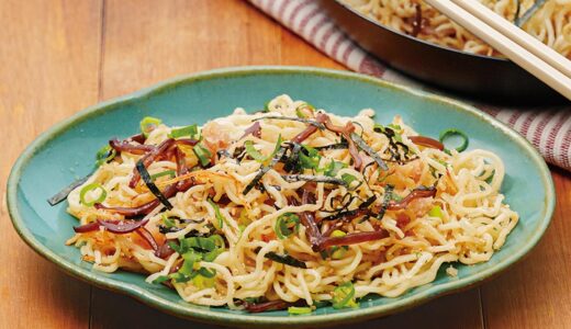 焼きラーメン風明太焼きそば