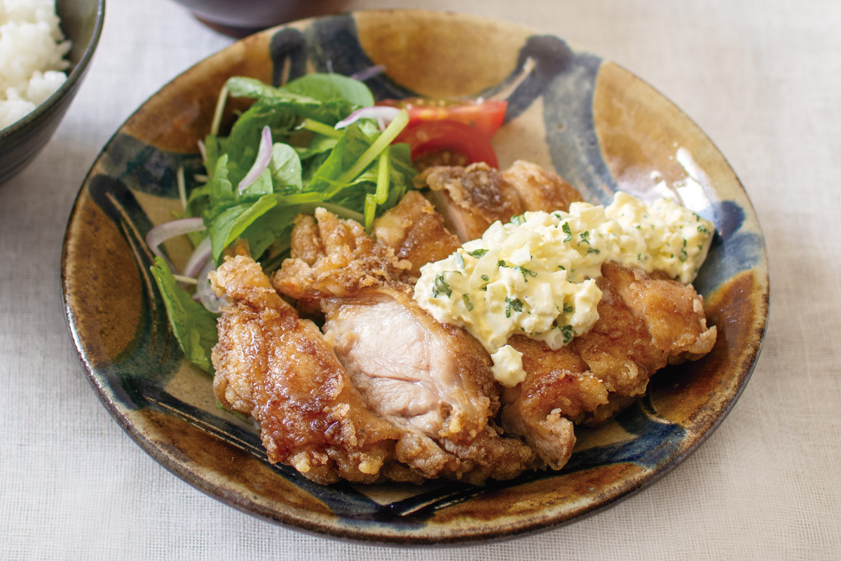 米粉でパリッとチキン南蛮