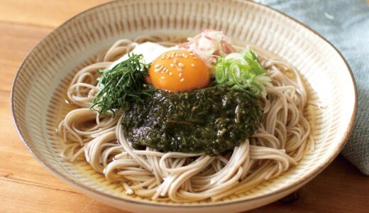 あかもくたっぷりそば