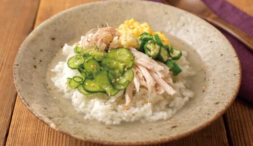 冷製鶏茶漬け