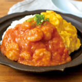 エビチリ玉丼
