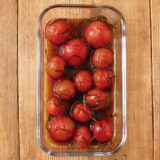 トマトと塩昆布のマリネ
