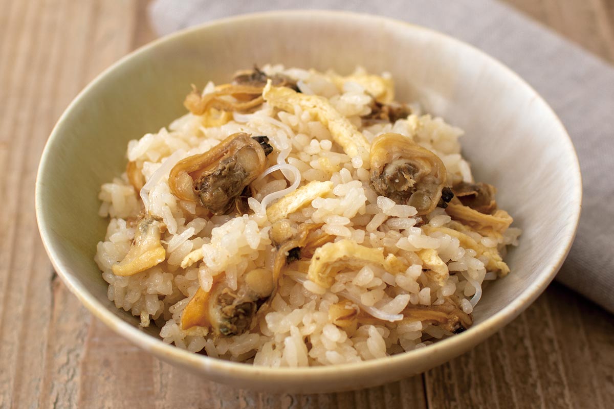あさりの炊き込みご飯