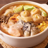 魚介たっぷり石狩風鍋