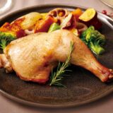 オリーブ塩のローストチキン