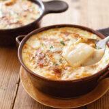 白菜のミートクリームグラタン