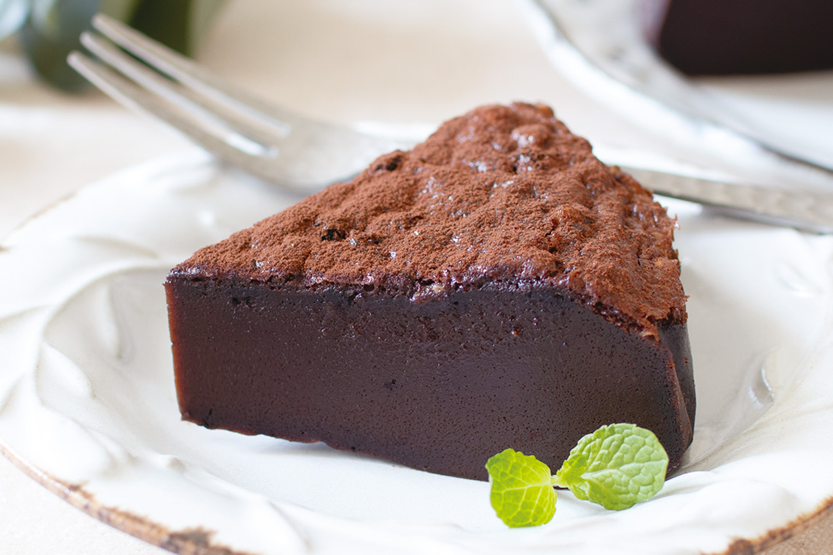 しっとりガトーショコラ